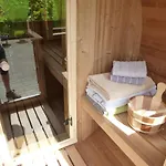 Mit Kamin , Terrasse Und Aussensauna 펜션 Pöhla