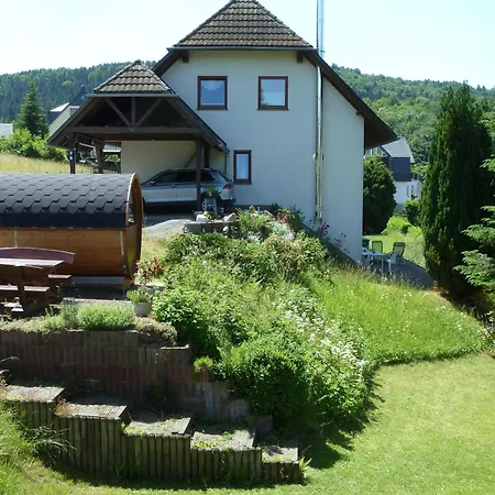 Nyaraló Mit Kamin , Terrasse Und Aussensauna Pöhla